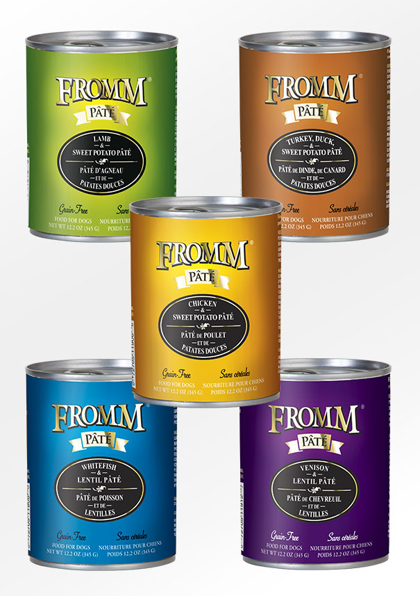 fromm canned dog food