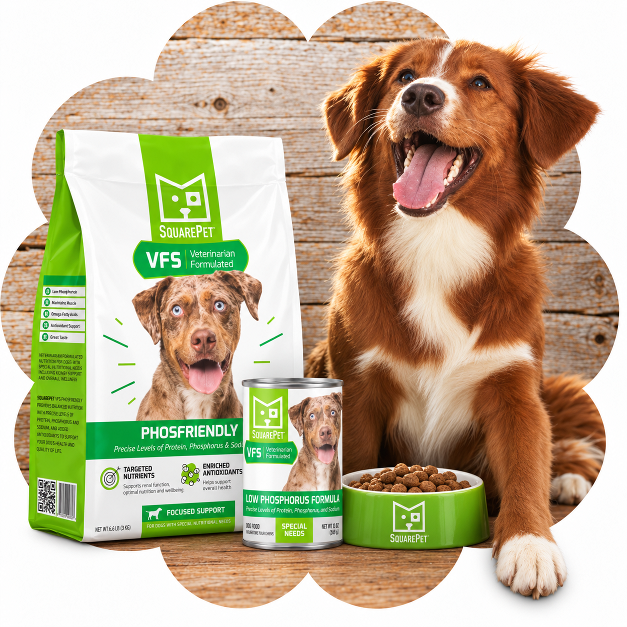 SquarePet veterinarian-formulated pet nutrition